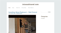 Desktop Screenshot of intransittravel.com